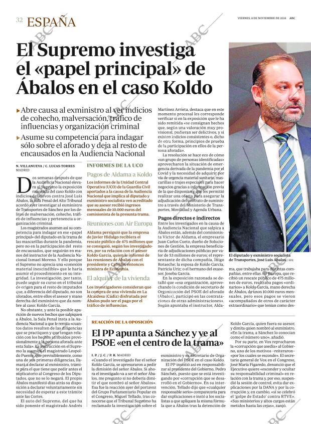 ABC SEVILLA 08-11-2024 página 32