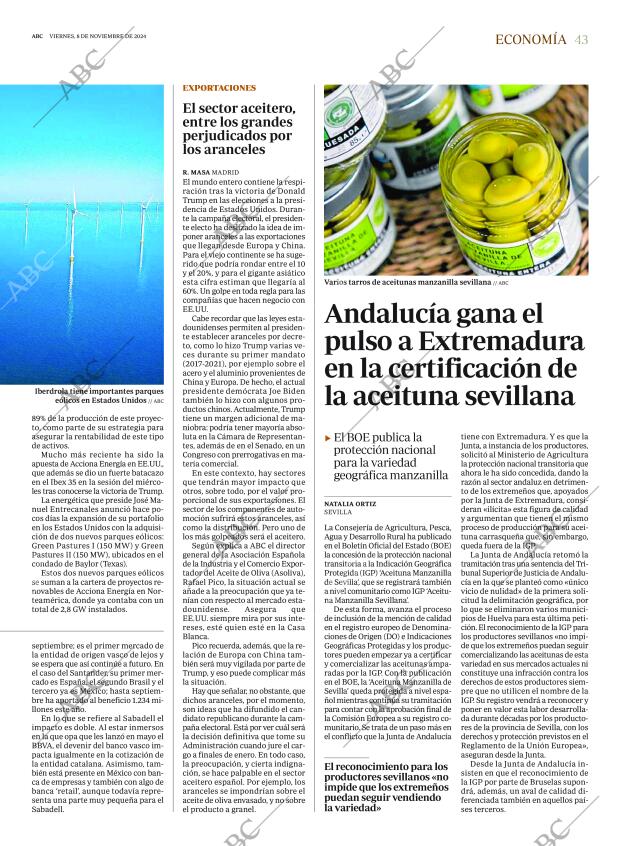 ABC SEVILLA 08-11-2024 página 43