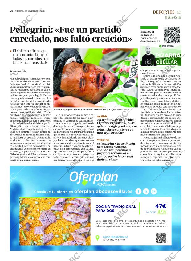 ABC SEVILLA 08-11-2024 página 63