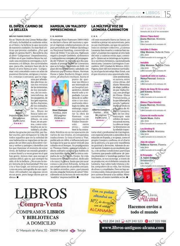 CULTURAL MADRID 09-11-2024 página 15