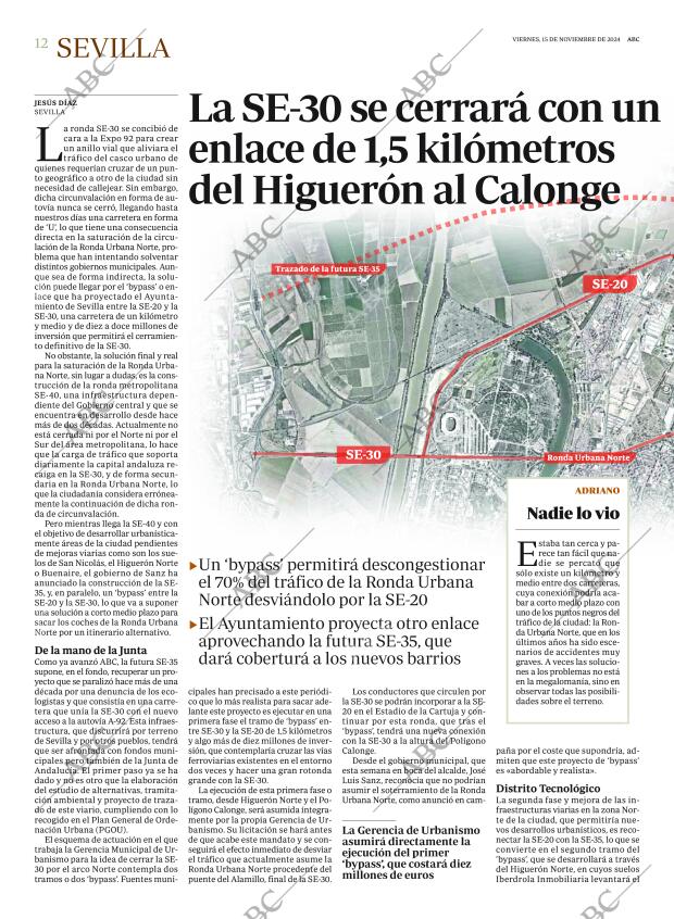 ABC SEVILLA 15-11-2024 página 12
