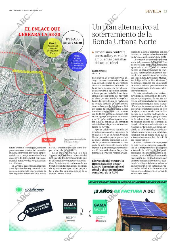 ABC SEVILLA 15-11-2024 página 13