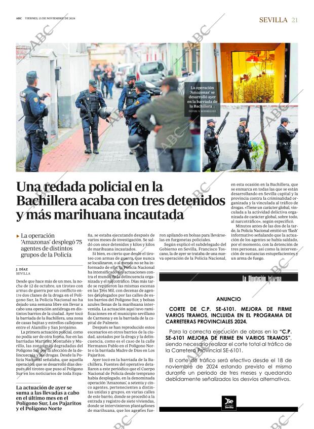 ABC SEVILLA 15-11-2024 página 21