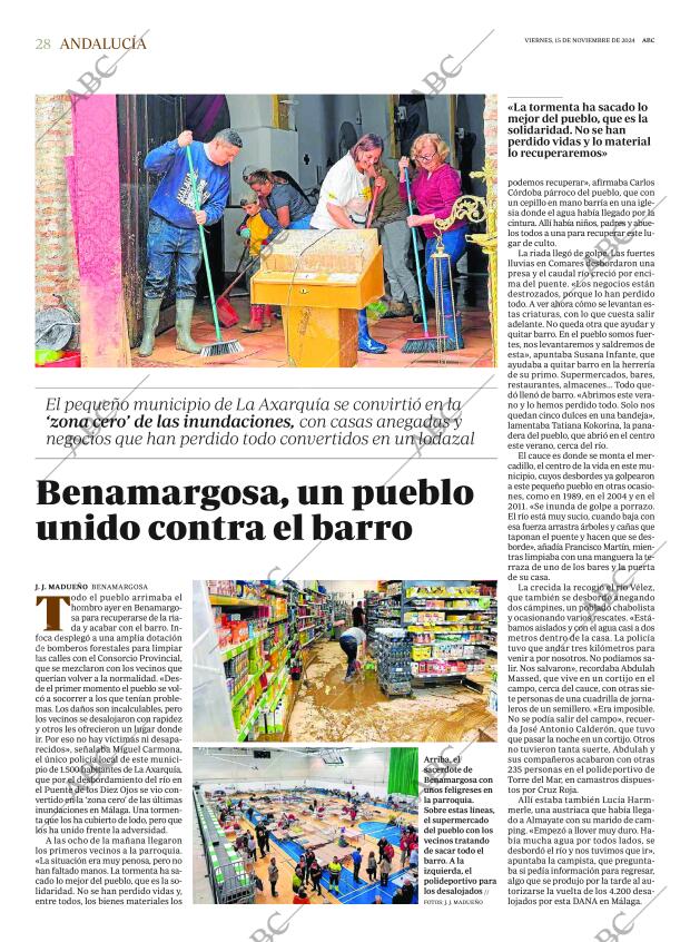 ABC SEVILLA 15-11-2024 página 28