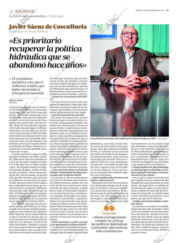 ABC SEVILLA 15-11-2024 página 38