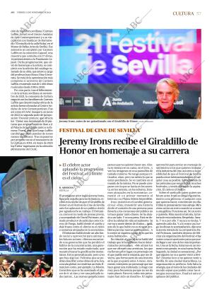 ABC SEVILLA 15-11-2024 página 57