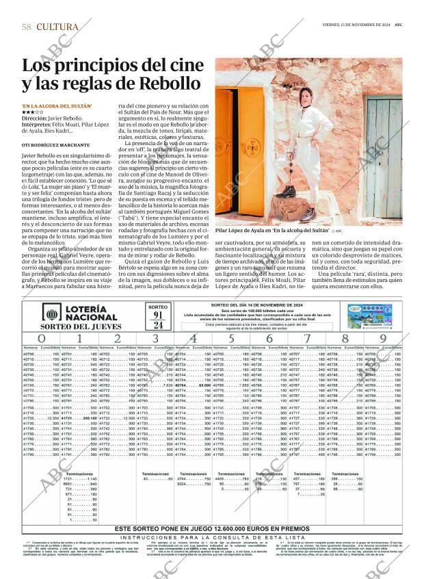 ABC SEVILLA 15-11-2024 página 58