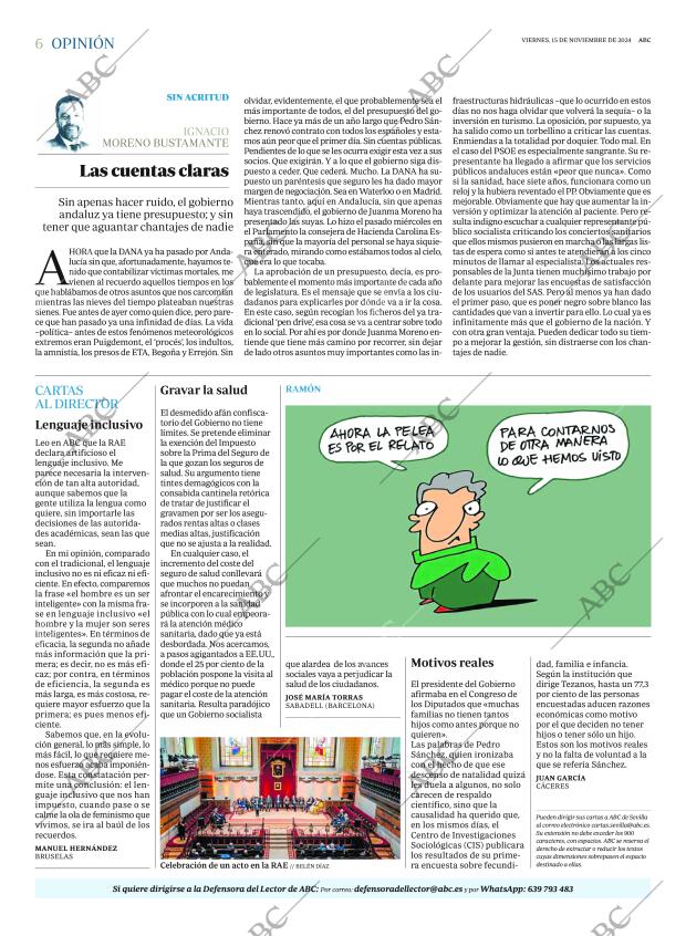 ABC SEVILLA 15-11-2024 página 6