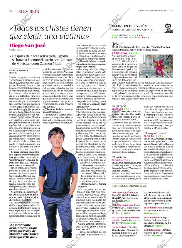 ABC SEVILLA 15-11-2024 página 70