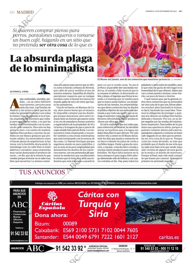 ABC MADRID 22-12-2024 página 60