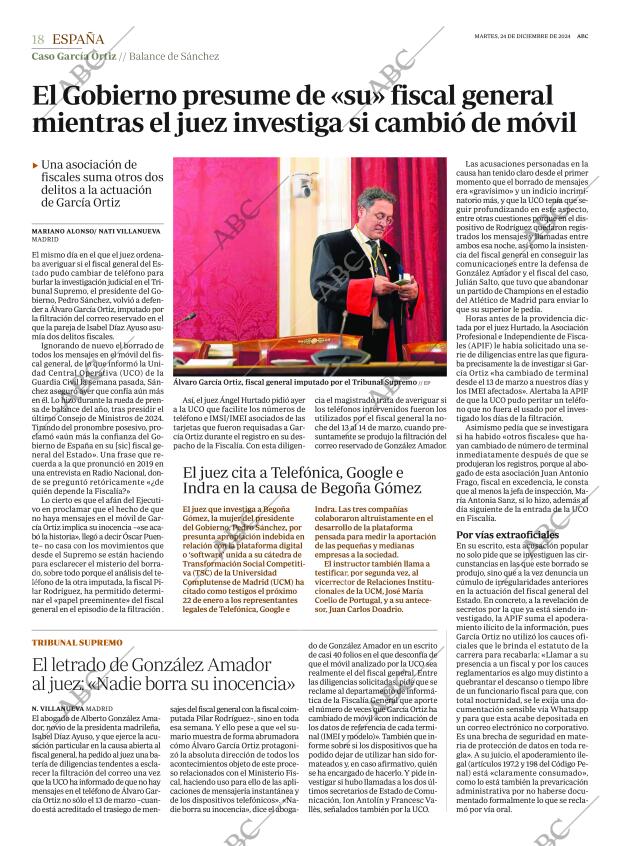 ABC MADRID 24-12-2024 página 18