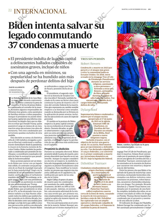 ABC MADRID 24-12-2024 página 22