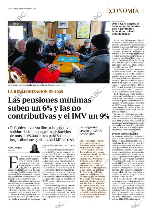 ABC MADRID 24-12-2024 página 27