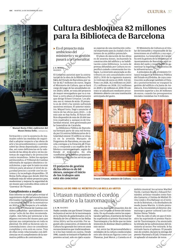 ABC MADRID 24-12-2024 página 37