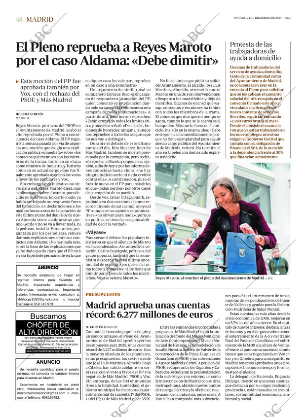 ABC MADRID 24-12-2024 página 48