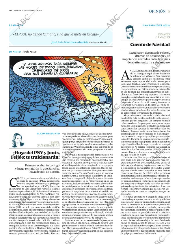 ABC MADRID 24-12-2024 página 5