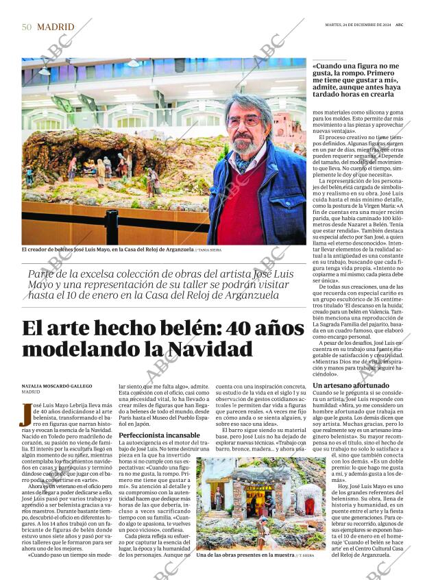 ABC MADRID 24-12-2024 página 50