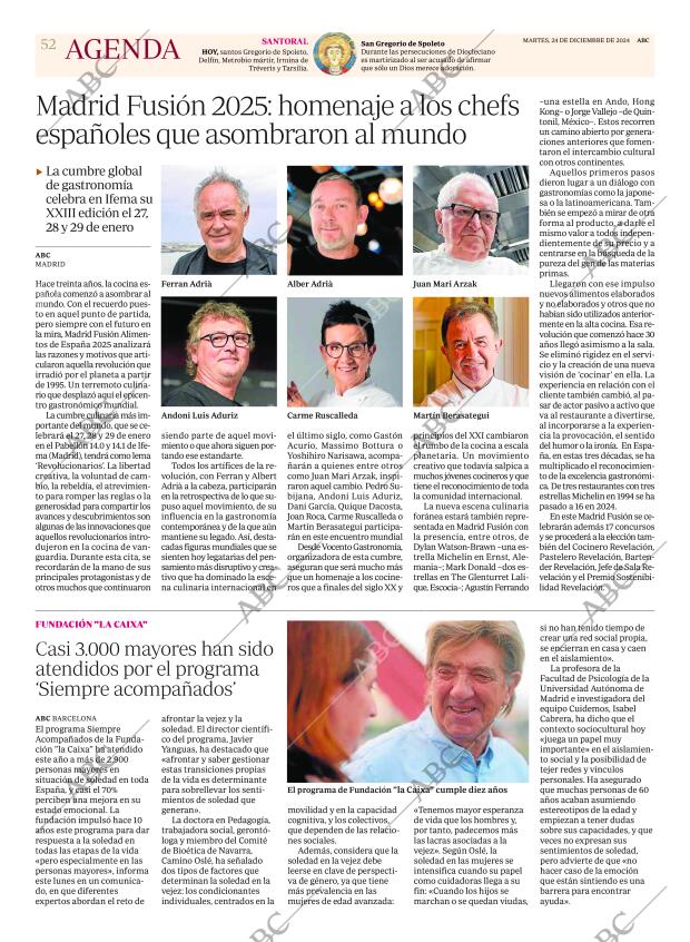 ABC MADRID 24-12-2024 página 52