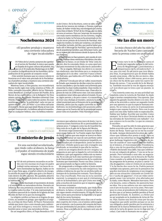 ABC MADRID 24-12-2024 página 6