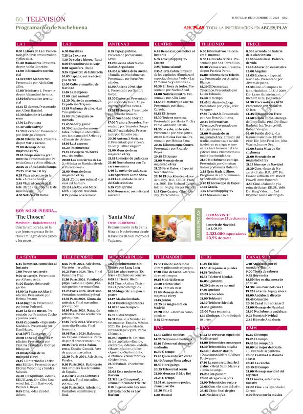 ABC MADRID 24-12-2024 página 60