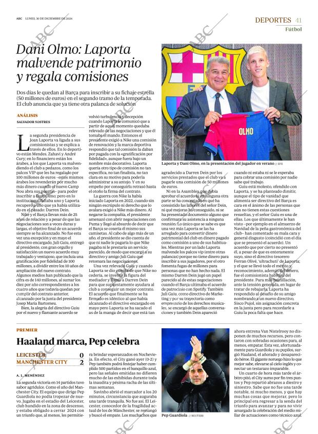 ABC MADRID 30-12-2024 página 41