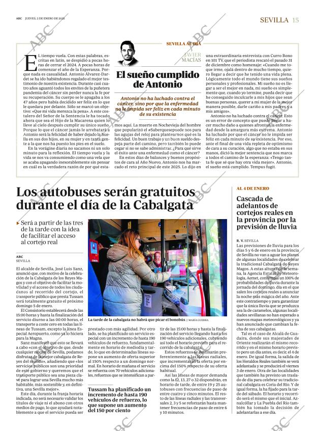 ABC SEVILLA 02-01-2025 página 15