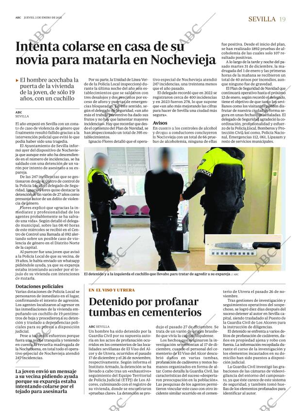 ABC SEVILLA 02-01-2025 página 19