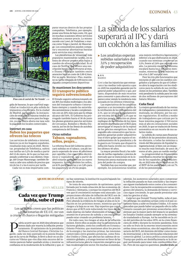 ABC SEVILLA 02-01-2025 página 43