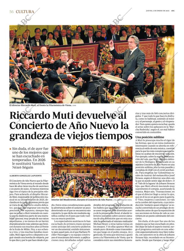 ABC SEVILLA 02-01-2025 página 56