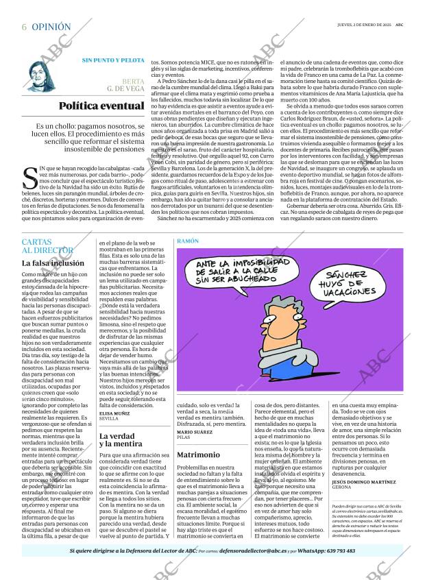 ABC SEVILLA 02-01-2025 página 6