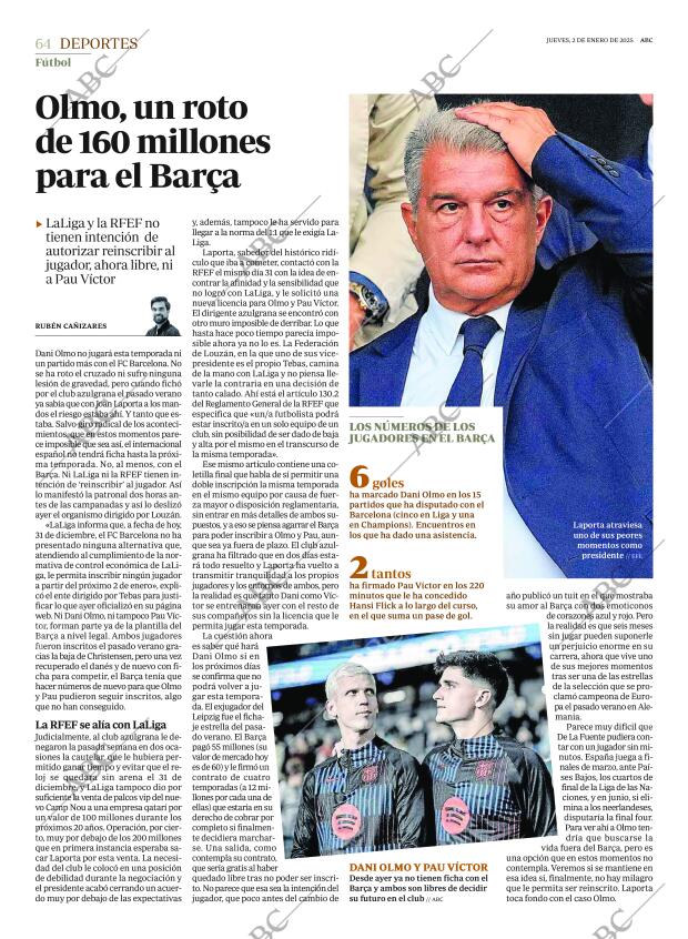 ABC SEVILLA 02-01-2025 página 64