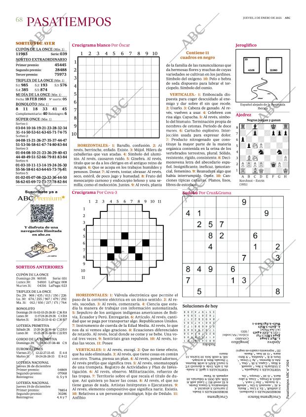 ABC SEVILLA 02-01-2025 página 68