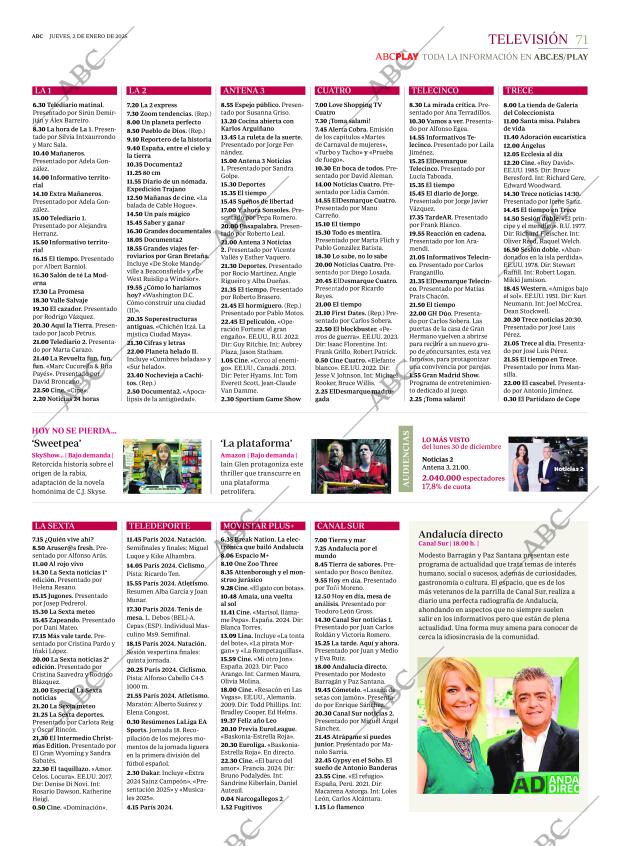 ABC SEVILLA 02-01-2025 página 71