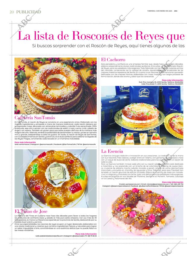ABC SEVILLA 03-01-2025 página 20
