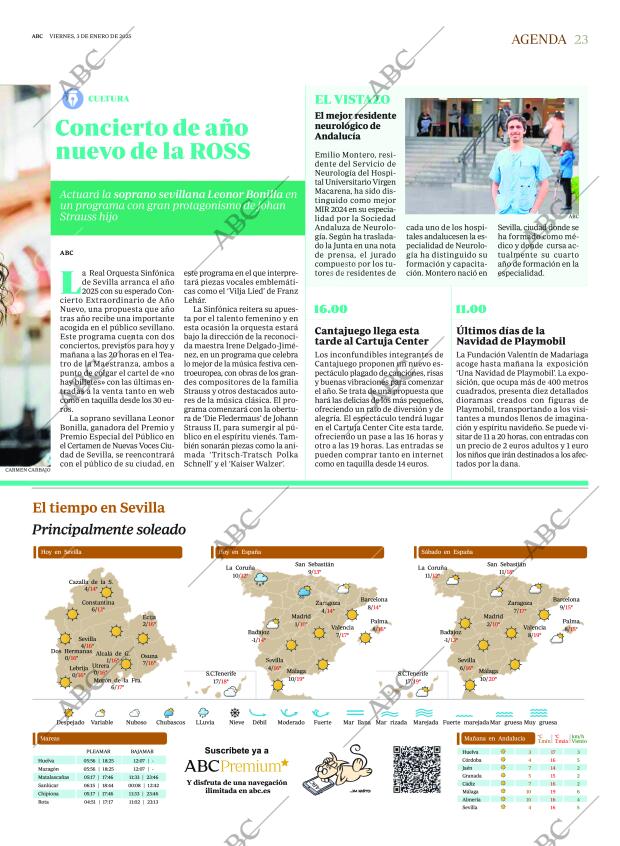 ABC SEVILLA 03-01-2025 página 23