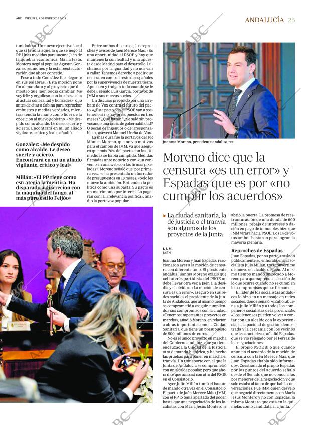 ABC SEVILLA 03-01-2025 página 25
