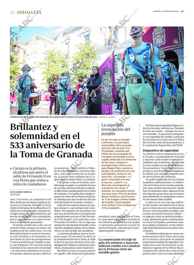 ABC SEVILLA 03-01-2025 página 28