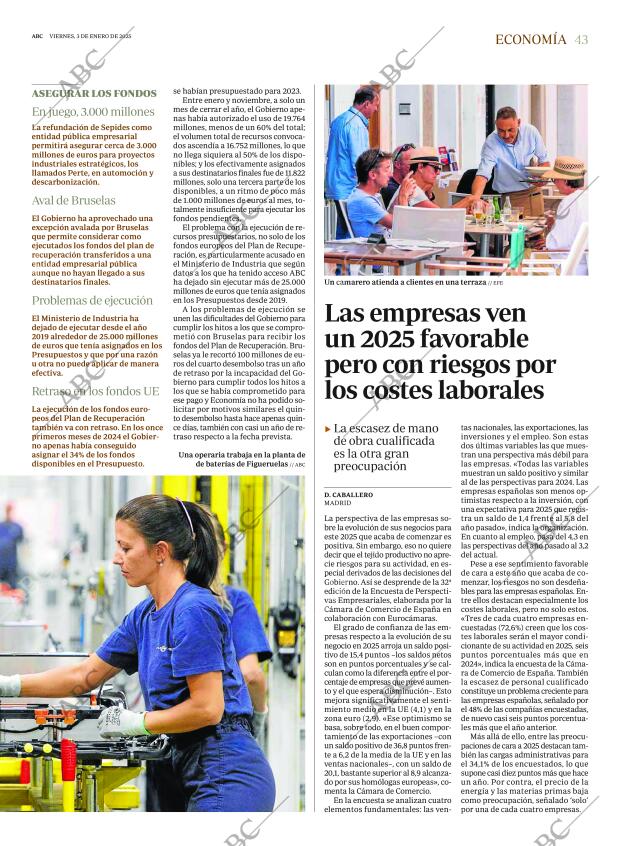 ABC SEVILLA 03-01-2025 página 43
