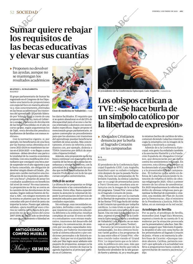 ABC SEVILLA 03-01-2025 página 52