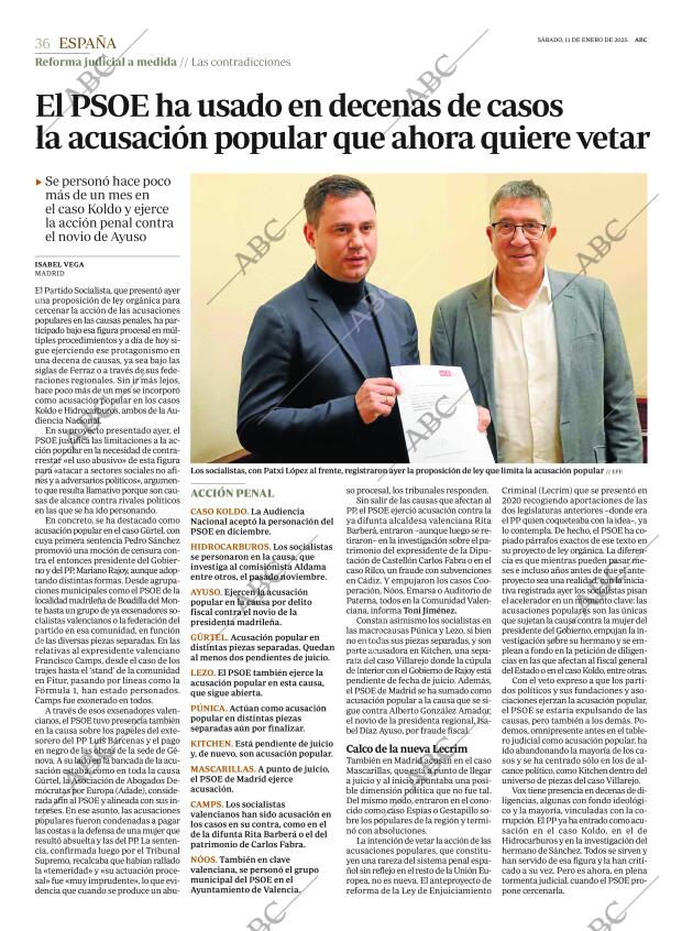 ABC CORDOBA 11-01-2025 página 36