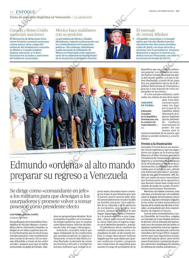 ABC SEVILLA 11-01-2025 página 14