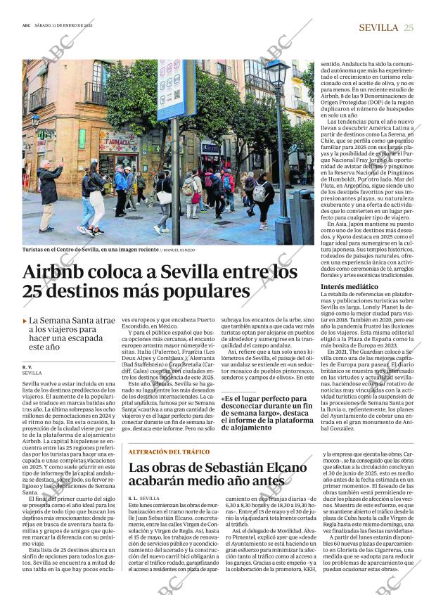 ABC SEVILLA 11-01-2025 página 25