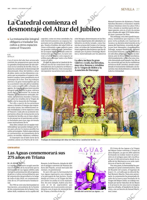 ABC SEVILLA 11-01-2025 página 27