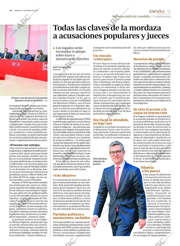 ABC SEVILLA 11-01-2025 página 39