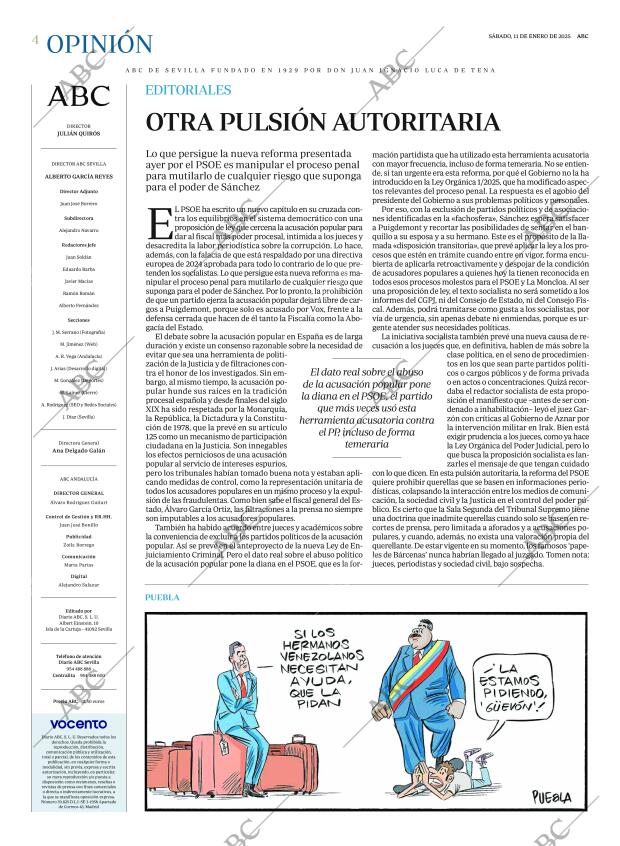 ABC SEVILLA 11-01-2025 página 4