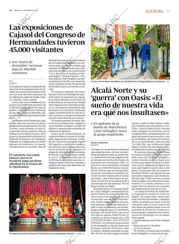 ABC SEVILLA 11-01-2025 página 59