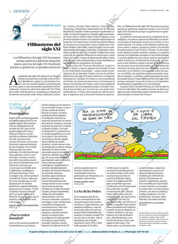 ABC SEVILLA 11-01-2025 página 6