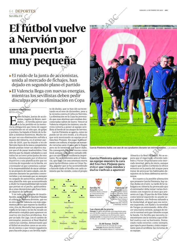 ABC SEVILLA 11-01-2025 página 64