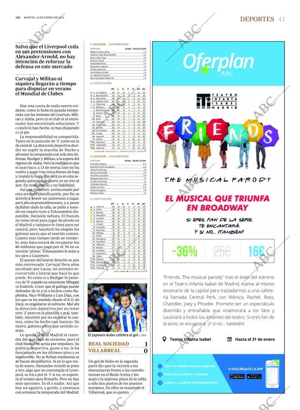 ABC MADRID 14-01-2025 página 43