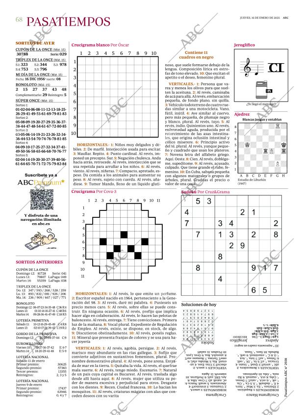 ABC SEVILLA 16-01-2025 página 68